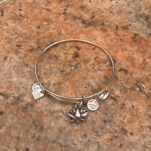 Alex & Ani lotus bracelet